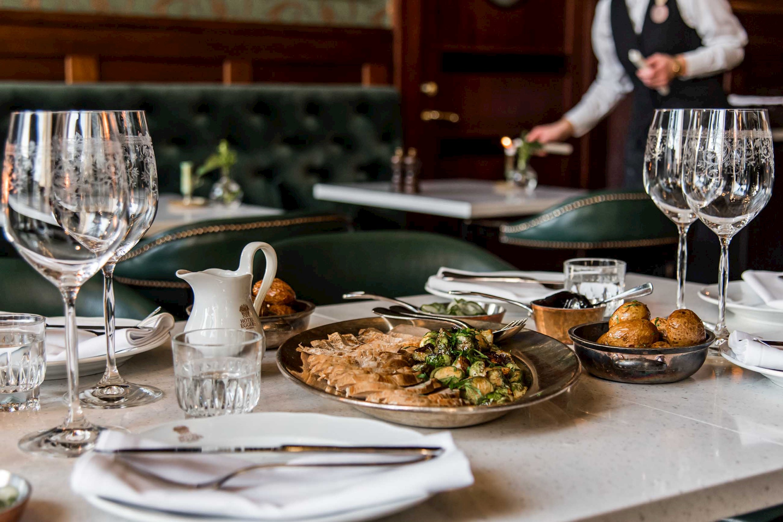 Söndagsmiddag på Eggers hotell i göteborg