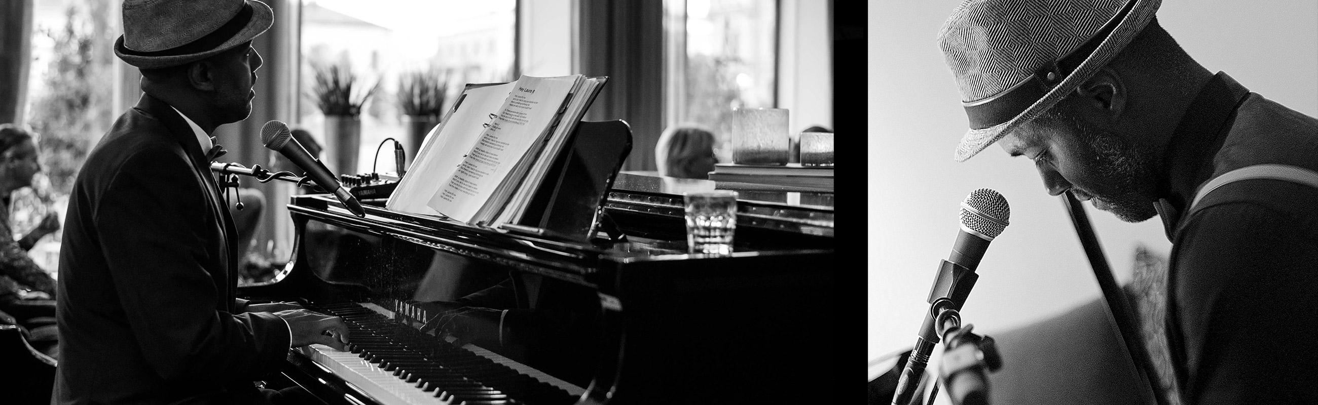 David Levinsson pianobar på Eggers restaurang och bar i göteborg